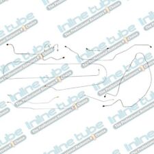 1968-69 Chevrolet Gmc 1/2 Longbed Coil Complete Man Drum Brake Line Kit 2Wd Ss picture