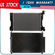 Radiator and AC Condenser Kit For 09-17 Toyota Corolla 09-14 Toyota Matrix picture