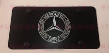 Laser Engraved Mercedes Benz Stainless Steel Finished License Plate picture