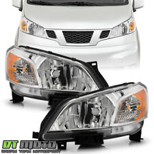 For 2013-2021 Nissan NV200 Factory Style Chrome Headlights Headlamps Left+Right picture