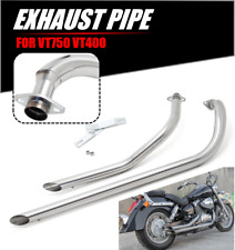Polish Exhaust Pipe System for Honda Shadow Shadow Spirit ACE Aero VT750 VT400 picture
