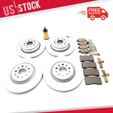 For Maserati Ghibli Base brake pads rotors service kit FREE FILTER 792 picture