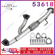 FRONT Y-PIPE FOR HONDA ODYSSEY 3.5L 2005 2006 2007 2008 2009 2010 DIRECT-FIT picture