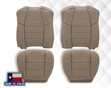 2002 2003 2004 2005 2006 2007 Ford F250 F350 Lariat Extended Cab Seat Cover Tan picture