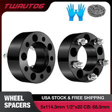 2PCS 2 inch 5x4.5 5x114.3 Wheel Spacers For Jeep Wrangler Liberty Cherokee picture