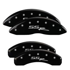MGP Caliper Covers Set of 4 Black finish Silver SSR picture