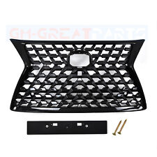 2014-2022 Lexus GX460 Front Upper Grille Gloss Black New Style Luxury Grill picture