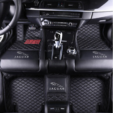 LooqS Car Floor Mats For Jaguar-F-Pace F-Type XE XF XJ XJL XK Luxury Carpet Set picture
