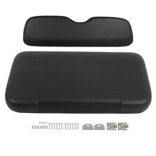 Black Front Seat Cushion with Hardware For EZGO Medalist TXT 1994-2013 Golf Cart picture