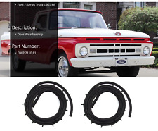 Rubber Door Seal Weatherstrip Gasket Kit for 1961-66 Ford Pickup Truck picture