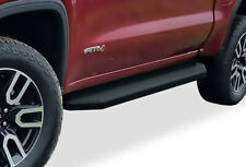 APS Black Running Boards Style Fit 19-24 Silverado Sierra Double Cab picture