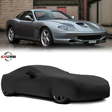 For Ferrari 550, Satin Elastic indoor Dustproof A+，Special car black cover picture