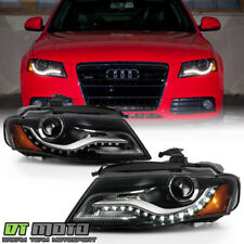 2009-2010 Audi A4 B8 [HID/Xenon Non-AFS] LED DRL Projector Headlights Headlamps picture