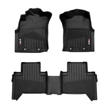 OMAC Premium Floor Mats Liner for Toyota Tacoma 2005-2015 Double Cab Heavy Duty picture