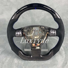 LED Alcantara Carbon fiber Steering wheel for Volkswagen Golf GTI Rline MK5Jetta picture