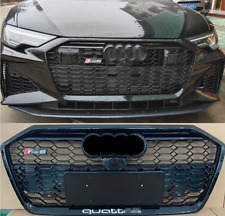 For 2019 2020 2021 2022 Audi A6 S6 RS6 Front bumper honeycomb mesh Grill grille picture