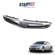 Fit For 2006 2007 HONDA ACCORD 4-dr Sedan Front Bumper Grille w/ Chrome Molding picture