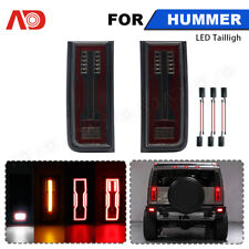For 03-09 Hummer H2 SUV 4-in-1 Smoked LED Tail Brake Turn Signal Reversing Light picture