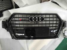For Audi Q7 2016 2017 2018 2019 SQ7 Style Grill Black Strip Front bumper Grille picture