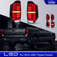 Smoke LED Tail Lights For Toyota Tundra 2014-2021 Rear Lamp Sequential Assembly picture