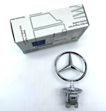 For Mercedes-Benz Star Hood Ornament Emblem Genuine Chrome Fits 94-07 C E S CLK picture