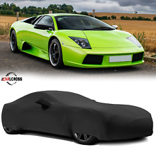 For Lamborghini Murcielago ,Black Full Body Cover,Satin Elastic indoor Dustproof picture