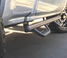 07-18 Fit Chevy Silverado Extended Cab Hoop Running Boards Side Steps rail matte picture