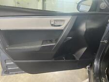 Used Front Left Door Interior Trim Panel fits: 2016 Toyota Corolla Trim Panel Fr picture