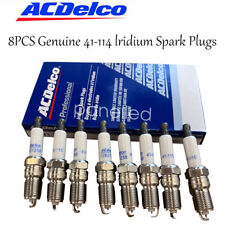 8PCS Genuine 41-110 Iridium Spark Plugs 12621258 For Chevy GMC 4.8L 5.3L 6.0L picture