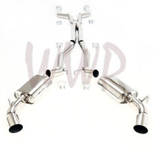Dual Stainless CatBack Exhaust For 10-15 Chevy Camaro SS/ZL1 6.2L V8 picture