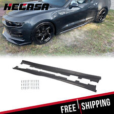 For Chevy Camaro RS & SS 2016-2020 ZL1 Style Black Side Skirts Panel Extension picture