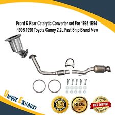 Front & Rear Catalytic Converter Set for 1993 1994 1995 1996 Toyota Camry 2.2L picture
