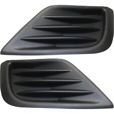 Fog Light Cover Set For 2016-2018 Nissan Altima Front Left and Right Textured picture