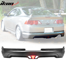 Fits 02-04 Acura RSX Mugen Style Rear Lip Spoiler Diffuser w/ LED Brake Light picture