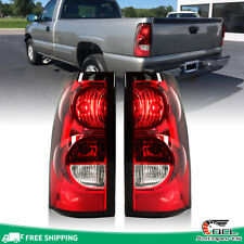 Pair RED Tail Lights For 1999-2002 2003-2006 Chevy Silverado 1500 2500 3500 picture