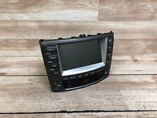 LEXUS OEM IS250 IS350 FRONT NAVIGATION RADIO GPS STEREO HEADUNIT SCREEN 06-08 7 picture