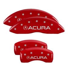 MGP Caliper Covers Set of 4 Red finish Silver Acura picture