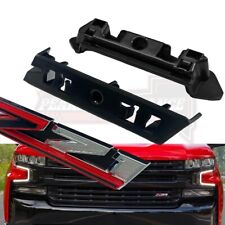 New 3D Front Grille Badge For Silverado Z71 Grill Emblem Silver Red 2019-2023 picture