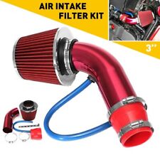 Cold Air System Kit+RED Intake Filter Power Induction Hose Flow System NEW picture