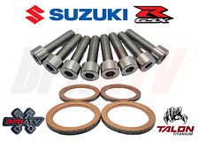 06-10 Suzuki GSX-R600 GSX-R750 TITANIUM Bolts Exhaust Manifold Gasket Repair Kit picture