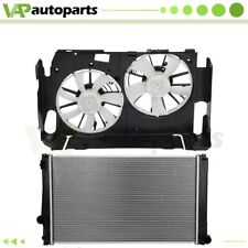 Radiator and Dual Cooling Fan Assembly Kit For 2006 2007 2008-2012 Toyota RAV4 picture
