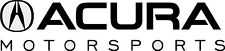 ACURA MOTORSPORTS    FACTORY VINYL CUT DECAL (SET OF 2) $11.50   picture
