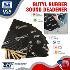 Dustproof Butyl Automotive Sound Deadener 80mil 45sqft Car Sound Deadening Mat picture