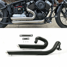 Black Exhaust Pipe Systems Fit For Yamaha V star 650 XVS650 Dragstar 650 XVS400 picture