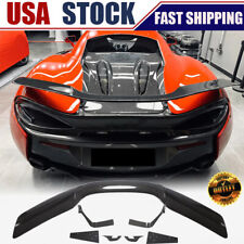 Fit For McLaren 540C 570S  570GT 2015-2019 Rear Trunk Spoiler Wing REAL CARBON  picture
