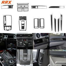 28Pcs Real Carbon Fiber Kits Full Interior Cover Trim Fit For Audi A6 S6 2005-11 picture