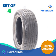Set of (4) Used 235/60R18 Kumho Crugen Premium 103H - 6.5/32 picture