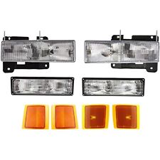 Headlight Kit For 1994-1999 Chevy C1500 Suburban K1500 Suburban Left and Right picture