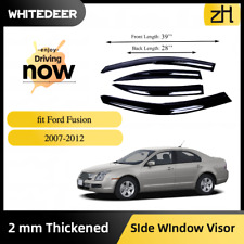 Fits for 2007-2012 Ford Fusion Side Window Visor Sun Rain Deflector Guard picture
