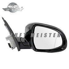 5Pins Black Memory w/Blind Spot Mirror For BMW X3 2018-2023 Right Passenger Side picture